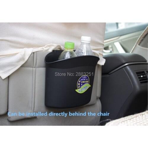 Accessories Big Capacity Car Opening Design Trash Bin Hang Type For Renault clio megane 2 3 captur logan kadjar clip Home Office