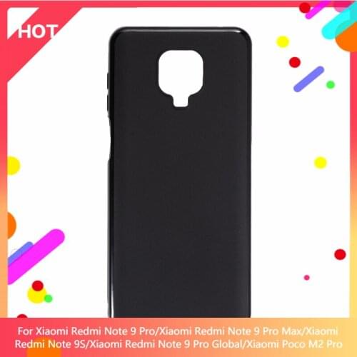 Redmi Note 9 Pro Max Case Matte Soft Silicone Back Cover For Xiaomi Redmi Note 9S Note 9 Pro Global Poco M2 Pro Phone Case