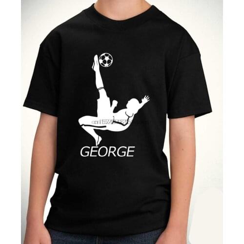 Football Kids Custom Name Personal Boys Sports Gift Wear Teenager Round Neck MenS Summer Famous Clothing Create A Shirt