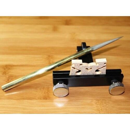 Violin repair/install tool:New Redressal violin Bridge (Machine and cutter )