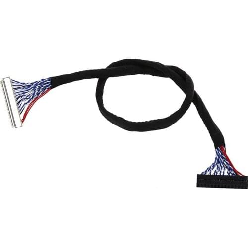 Fix 30P S8 30-pin to 30-pin 2-channel 8-bit LVDS cable for LCD panel display