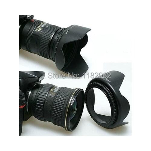 Camera Screw Mount Flower Petal Lens Hood for Canon for Nikon for Olympus for Sony Fuji 49mm 52mm 55mm 58mm