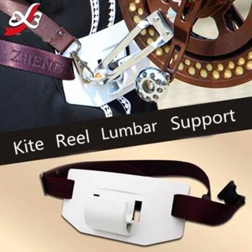 Free shipping high quality stunt kite reel lumbar support abs easy control outdoor toys flying soft kites wheel waist crutch
