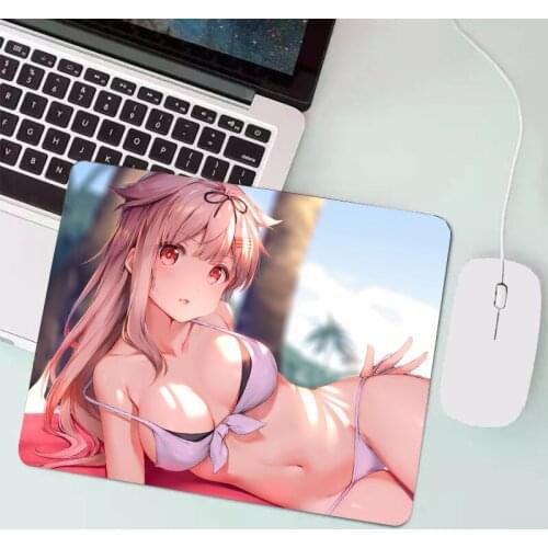 Cute Cartoon Sexy Gamer Mouse Pad Computer Mouse Pad Game Pad Cartoon Rubber Mouse Pad Office Keyboard Pad Locking Pad 300X250mm