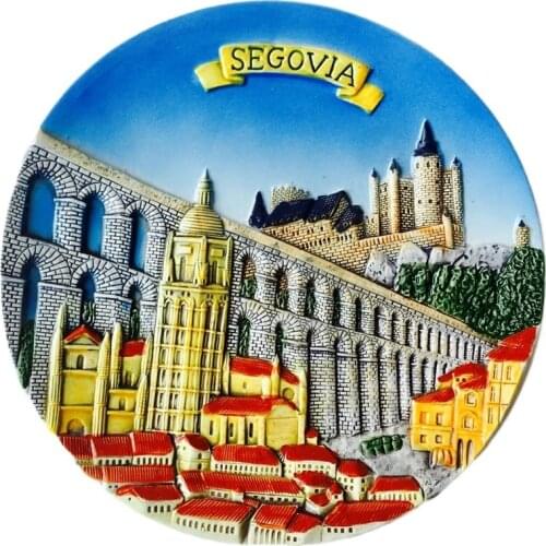 Pure hand-painted Spain Barcelona, Italy Belgium Serbia Tour Turkey Travel Souvenir Background Decoration Display Home Decor