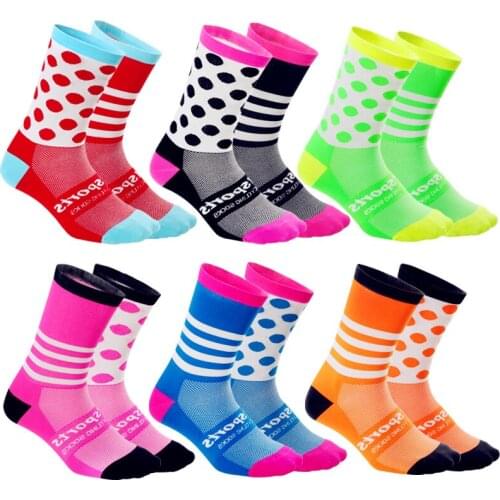 2020 New Professional Cycling socks Outdoor Sport Compression socks tall mountain bike socks cool hot sale Running Socks