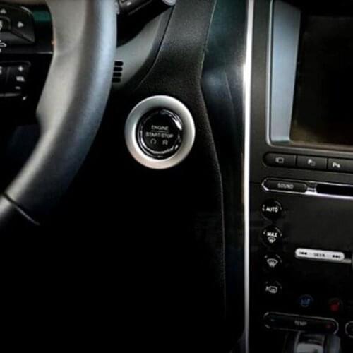 Brand New For Ford Explorer 2016-2018 1PC High Quality ABS Chrome Car One-Click Startup Box Cover Trim Car Styling Accessories