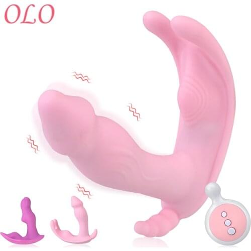 OLO Erotic Wireless Remote Sex Toys for Women Wearable Vibrator Female Masturbator Clitoris Stimulator G-spot Massage