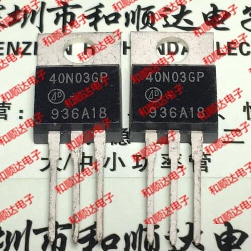 Original New / 5pcs / 40N03GP AP40N03GP TO-220 30V 40A