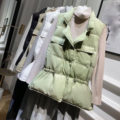 Женские пуховые жилеты QBDNNDK China At AliExpress