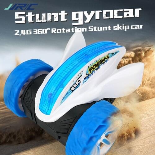 RC Car 2.4G 1:24 Devil Fish Spinning Drift Stunt Roller Vehicle 360 Degree Rotation Crash Resistant Remote Control Cars Toys