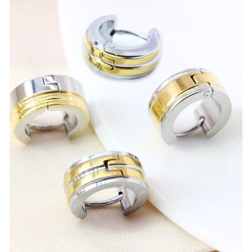 Earrings 2020 New Fashion Womens Korean-style earrings simple small and cold wind earrings mens fashion earrings