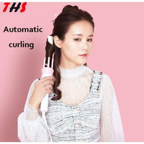 Hair perm artifact automatic curling iron lazy electric rotating does not hurt the hair perm curling wave Woman hair care