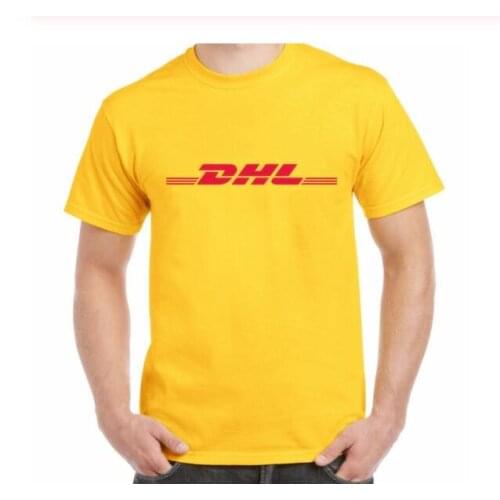 Skuggnas New Arrival DHL T-shirt Short Sleeve Fashion t shirts Unisex Yellow Short Sleeve Casual tops drop ship