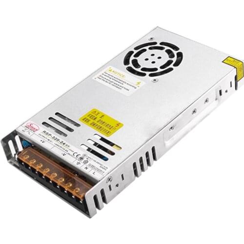 SMUN RSP-320 320W 100-240VAC Input 12VDC/24VDC/48VDC Output Power Supply With 0.95 PFC