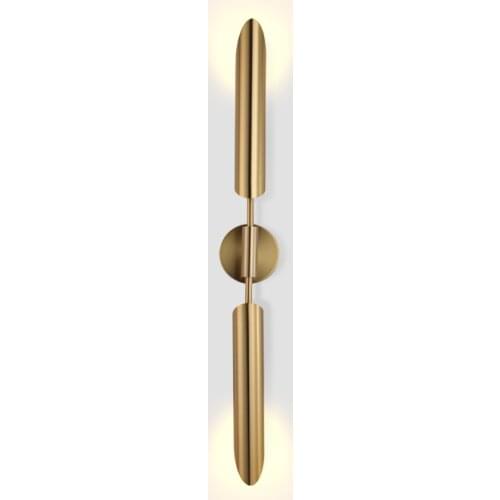 Modern Led Wall Lamp Simple Gold Indoor Lighting Sconces Fixture Nordic for Living Dining Bedroom Bathroom Decor Creative Lights