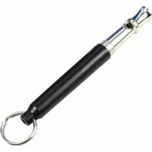 Pet Dog Training Whistle Ultrasonic Supersonic Sound Pitch Quiet Trainning Whistles Cat Dog Training Obedience Black WhistleTool