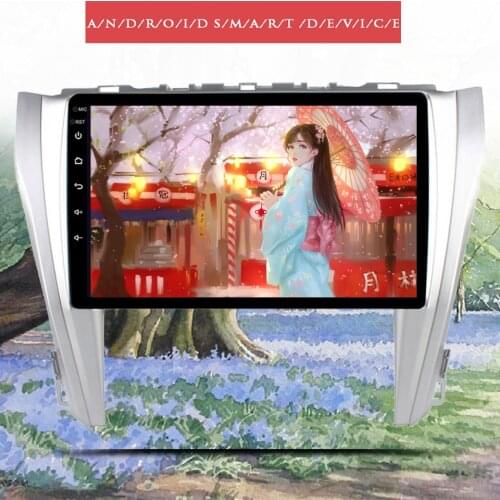 Octa Core Android 10 6G 128G Autoradio PC Navi Tablet Tape Recorder Audio Radio Video a/v system For Toyota Camry 2015 - 2017