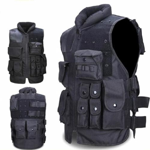 High Quality Tactical Vest Black Mens Military Hunting Vest Field Battle Airsoft Molle Waistcoat Combat Assault Plate Carrier
