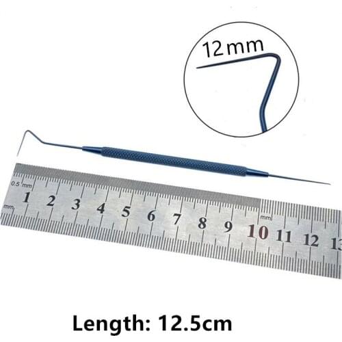 1pcs Titanium Flap Lifter ophthalmic eye instruments ophthalmic hook tools