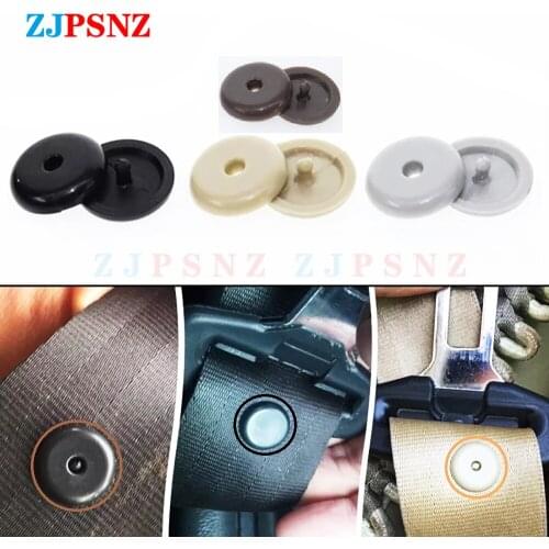 2Pcs Car SeatBelts Spacing Limit Buckle Clip Stop Retainer Seatbelt Stop Button For W204 W203 W211 XC60 S60 XC90 S80 V70 159 156