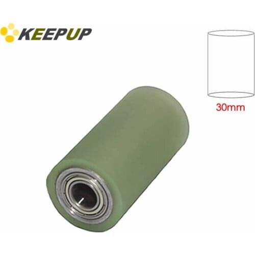 5x30x115 to 350mm,PU polyurethane rubber wheel, Unpowered roller Wear resistance, Soft surface,guide bearing pulley