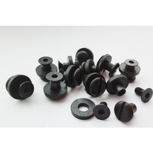 7.5mm Kydex Holster Stainless steel SU304 screw knife scabbard screw Tek lok buckle screw with Rubber pad for 5mm hole