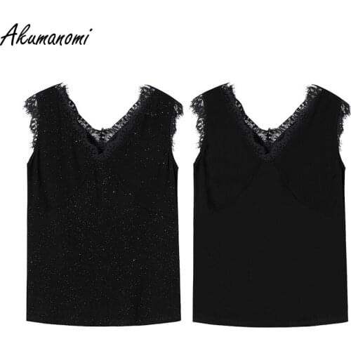 Женские трикотажные майки AKUMANOMI China At AliExpress