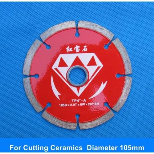 QASE Diameter 105mm Diamond Grinding Disc Saw tile cutting Circular Saw blade Scroll saw Blades for Cutting Ceramics