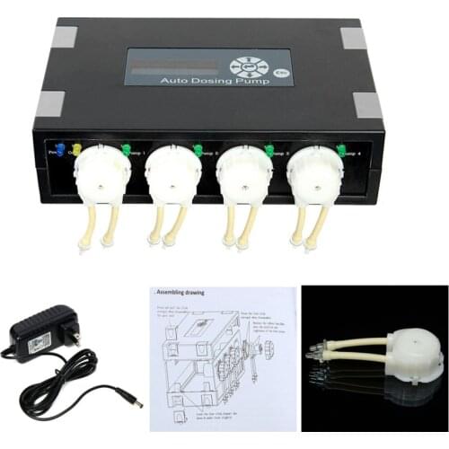 Automatic Dosing Pump DP-2 DP-3 DP-4 Aquarium Doser Pump For Marine Seawater Coral Reef Fish Tank