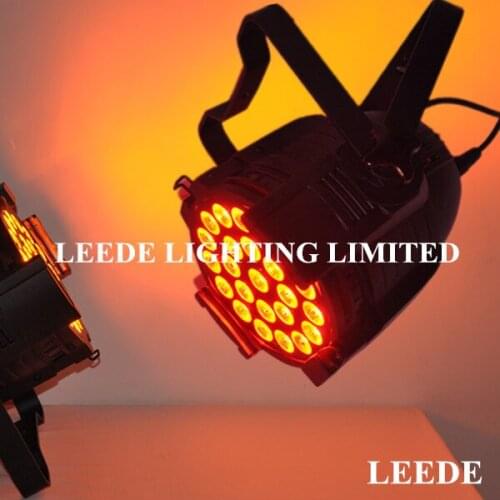 Free shipping 8pcs/lot High Power par cans 24X15W RGBWA 5 in 1 LED Par 64 Disco DJ Lights DMX512 par64 lights