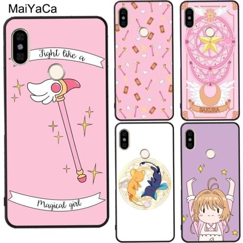 Cardcaptor Sakura For Redmi Note 8 T 9 Pro 7 9S 9A 9C For Mi 10 Ultra Note 10 Lite Case For POCO X3 F2 Pro