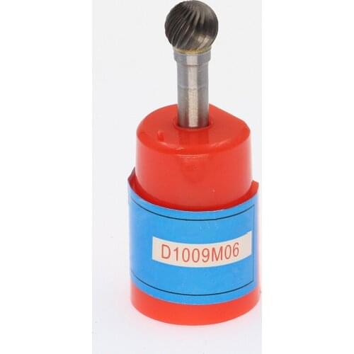 Head 10mm,Spherical,carbide rotary burrs, rotary burrs, deburring with rasp, carbide burrs, carbide grinding. D1009M06