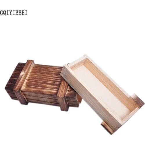 GQIYIBBEI Ancient Room Escape Props Boring Password Puzzle Jewelry Wooden Storage Box Organizer Holder For Necklace Earrings