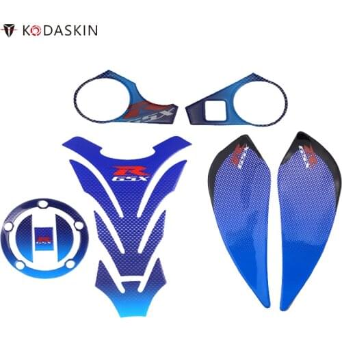 KODASKIN Tank Traction Gas Tank Pad Knee Fuel Side Protectors for Suzuki GSXR1000 2009-2018