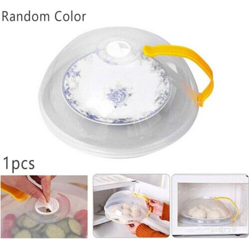 Microwave Food Plate Dish Cover Kitchen Cooking Dishes Transparent Food Anti-splash Cap For Home Refrigerator Microwave oven