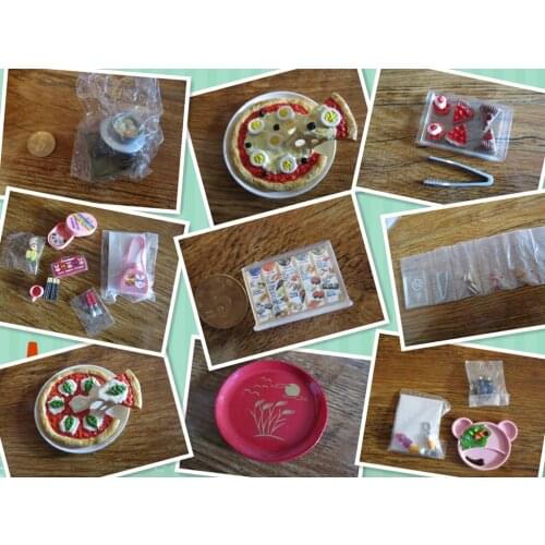 Doll Re-ment Dollhouse Miniature food Candy Crean Cake Dessert Kitchen Toys for Blyth bjd Barbies Doll Accessories