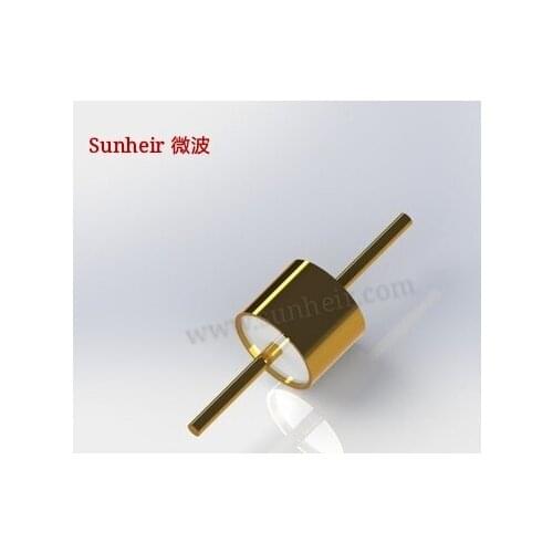 Microwave radio frequency glass insulators glass pin RF insulators hermetically sealed Kovar LC connector