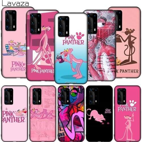 Lavaza K85 Lovely Pink Panther Soft Case for Huawei Mate Nova 2 2i 3 3i 4E 5 5i 5T Smart 6 7 10 20 30 SE Pro Lite