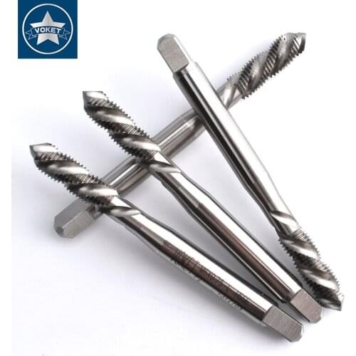 HSSE Left Hand Fine Thread Spiral Fluted tap M3 M4 M5 M6 M7 M8 M9 M10 M12 X0.35L X0.5L X0.75L X1L X1.25L X1.5L Screw Thread taps
