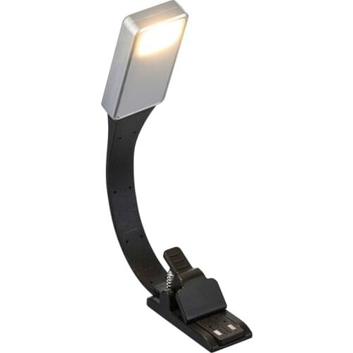 Rechargeable E-Book Led Light for Kindle Paper New Usb Reading Lamp Book Light Lamp Clip for Travel Bedroom Book Reader odel