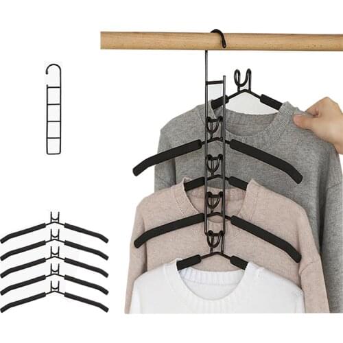 Foldable Drying Racks,Wardrobe Multifunctional Hangers,Wardrobe Space-Saving Organizers,Hangers For pants For Adults And Childre