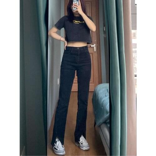 Skyenunim Women's Flared Jeans