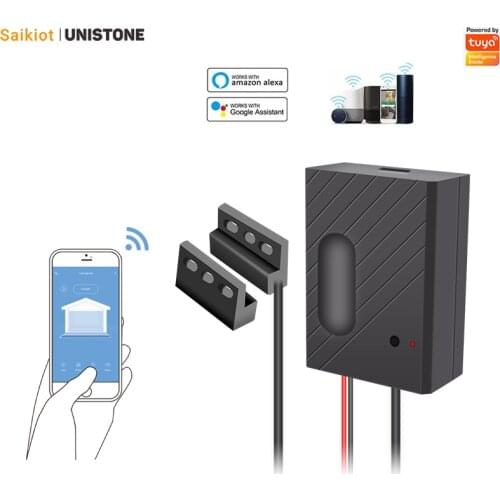 Saikiot Tuya Smart WIFI Garage Door Controller Opener by Mobile Phone Remote Controll