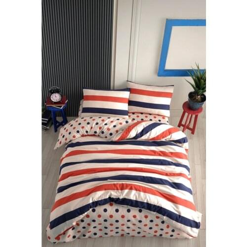Sport Line Navy Blue Ranforce Double Personality Comforter Bedding Sets Bed Sheet Duvet Cover Luxury FulL