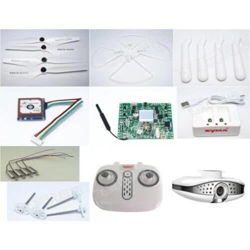 SYMA X25PRO RC UAV Accessories Remote Control Receiver Plate GPS Wind Blade Protection Ring Scaffold Camera Gear