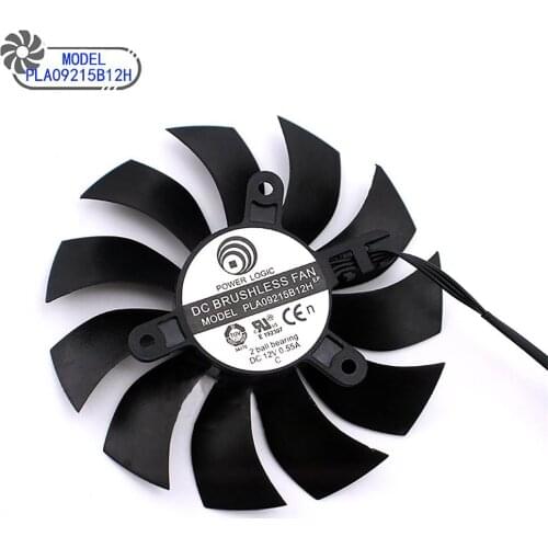 Cooling Fan Replacement PLA09215B12H Video Card Cooler Fans for EVGA GTX950/960/970/980/980Ti ACX2.0 Graphics Card Repair Kit