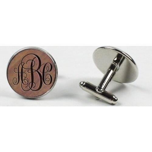 Hot selling 1 pair of crystal glass cufflinks mens clothing shirt button cufflinks wholesale