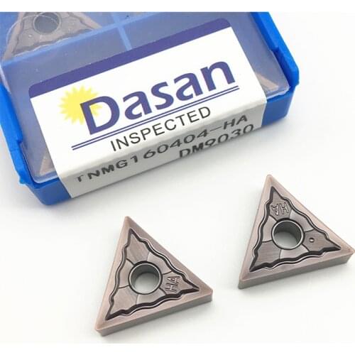 10pcs TNMG160404 08 HA DM9030 Turning Tool Carbide Inserts Good Quality Knife Blades CNC Lathe Metal Turning Tool Knilfe Cutter
