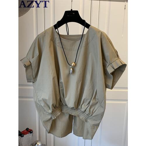 Женские короткие рубашки AZYT China At AliExpress